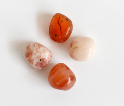 SACRAL Chakra Crystals Kit, Chakra's Stones Tumbled Set, Chakra's Gift