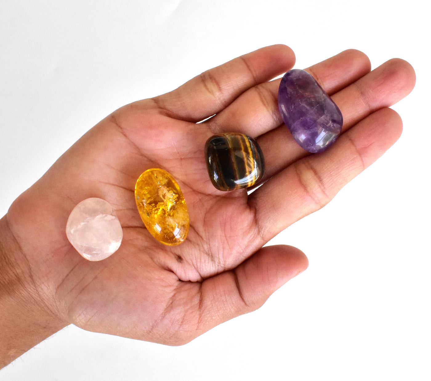 Calming ANXIETY Crystal Kit, Gemstone Tumble Kit, Anxiety Crystal Gift Set