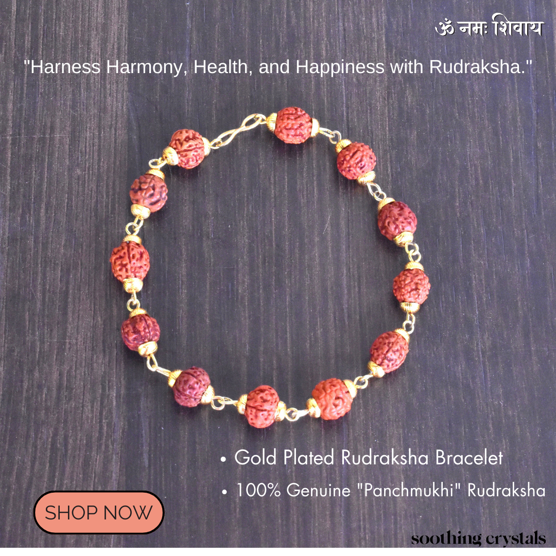 Rudraksha Bracelet For Men (Physical Well-being and Spiritual Connection)