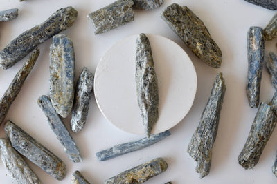 Natural Kyanite Points, Natural Bulk Crystals (Relaxation and Sleep)