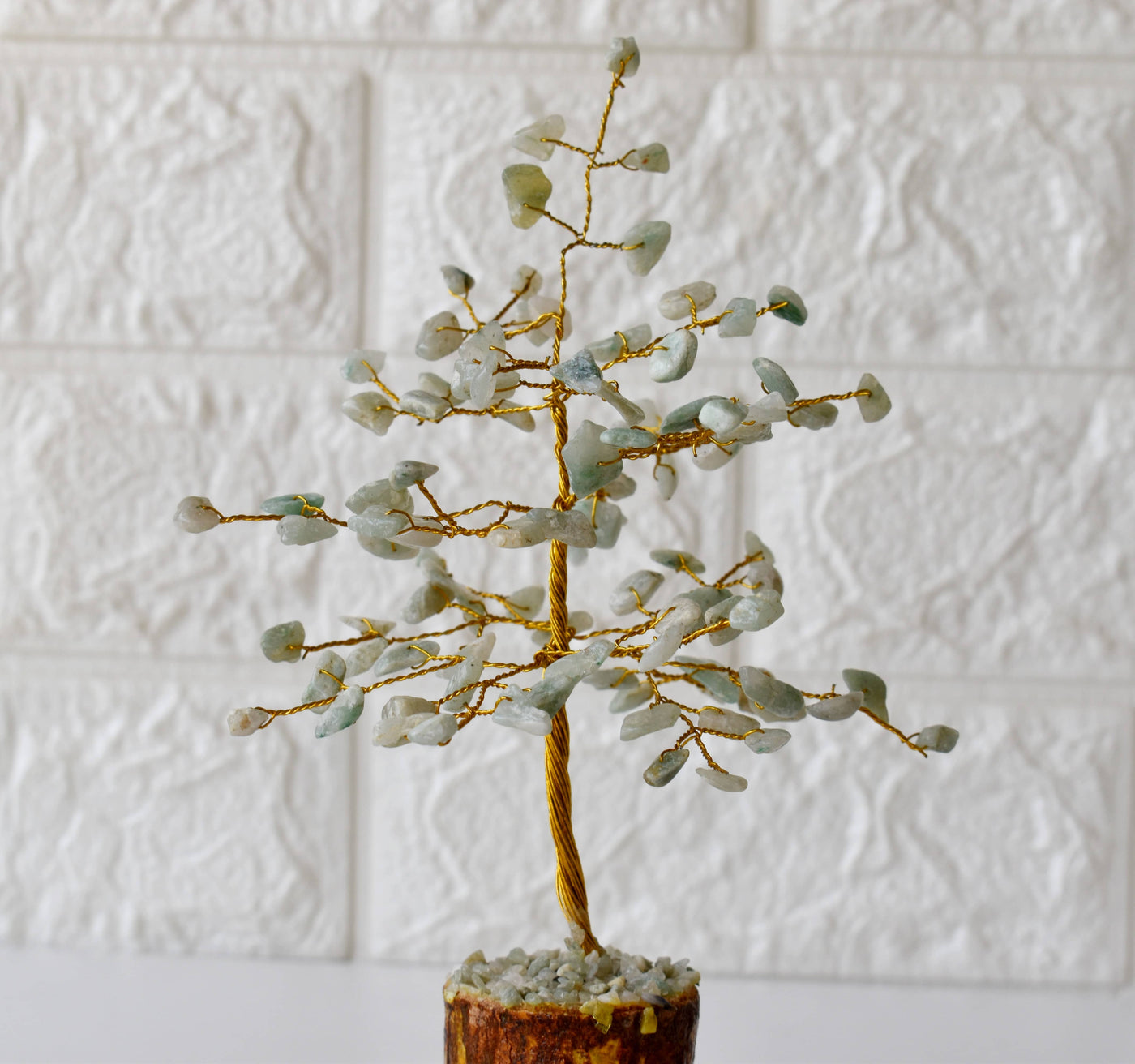 Green Aventurine Crystal Tree (Peace Of Mind and Stress Relief)