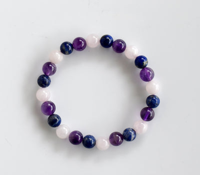 Promoting INNER PEACE Crystal Bracelet (Calmness and Compassion)