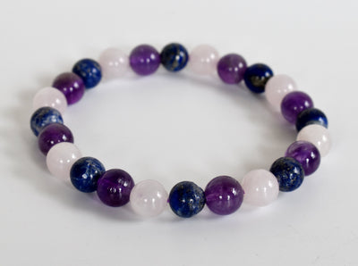 Promoting INNER PEACE Crystal Bracelet (Calmness and Compassion)