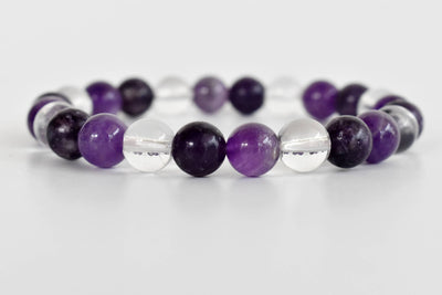 CROWN Chakra Crystal Bracelet (Violet)