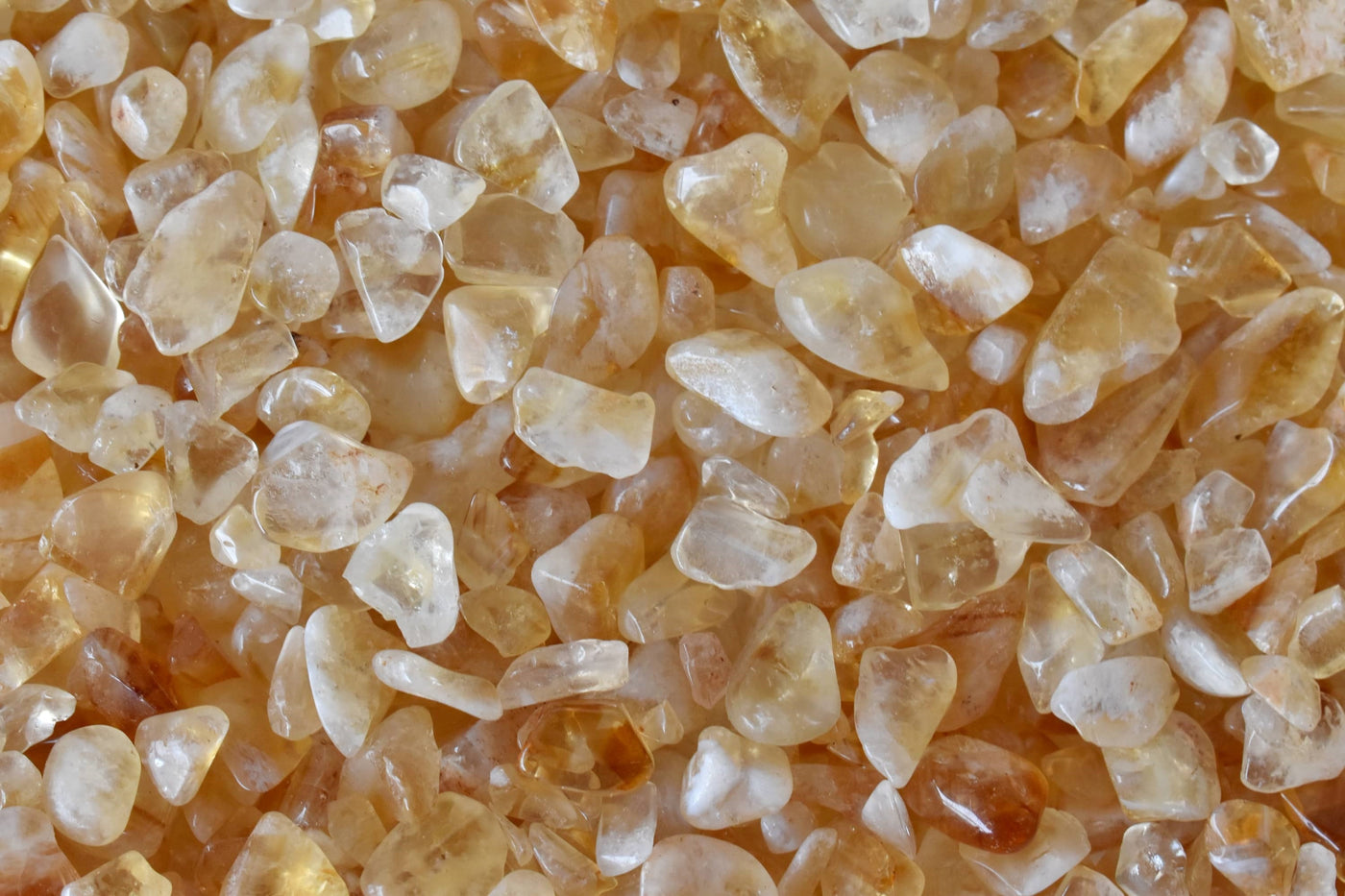 Citrine Gemstone Chips (Magnifies Personal Power and Intent)