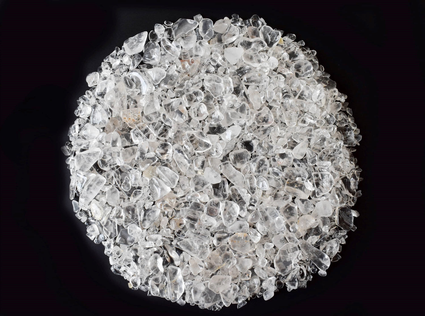 Crystal Quartz Gemstone Chips (Meditation and Restorative Work)