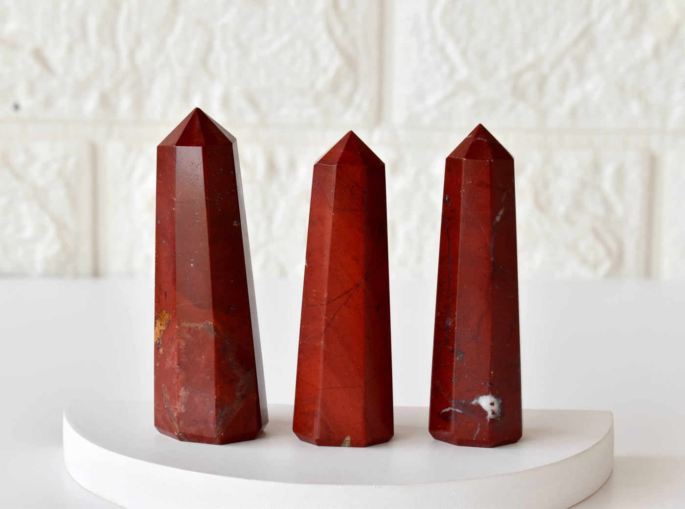 Red Jasper Tower USA (Tranquility and Sense of Grounding)