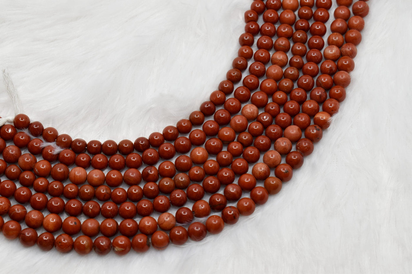 Red Jasper Beads, Natural Round Crystal Beads 4mm to 12mm