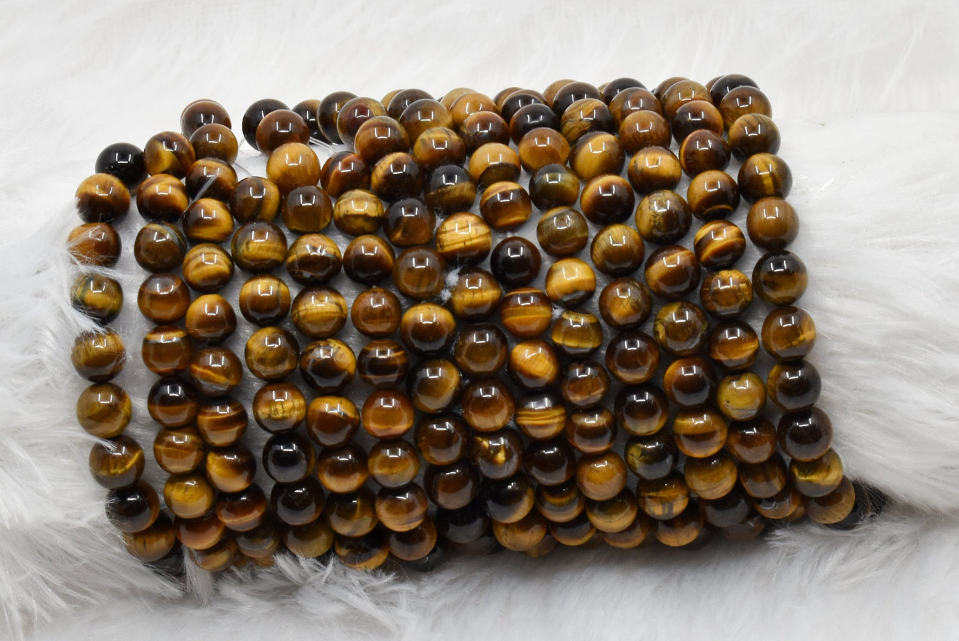 Tiger Eye Beads, Natural Round Crystal Beads 4mm to 16mm
