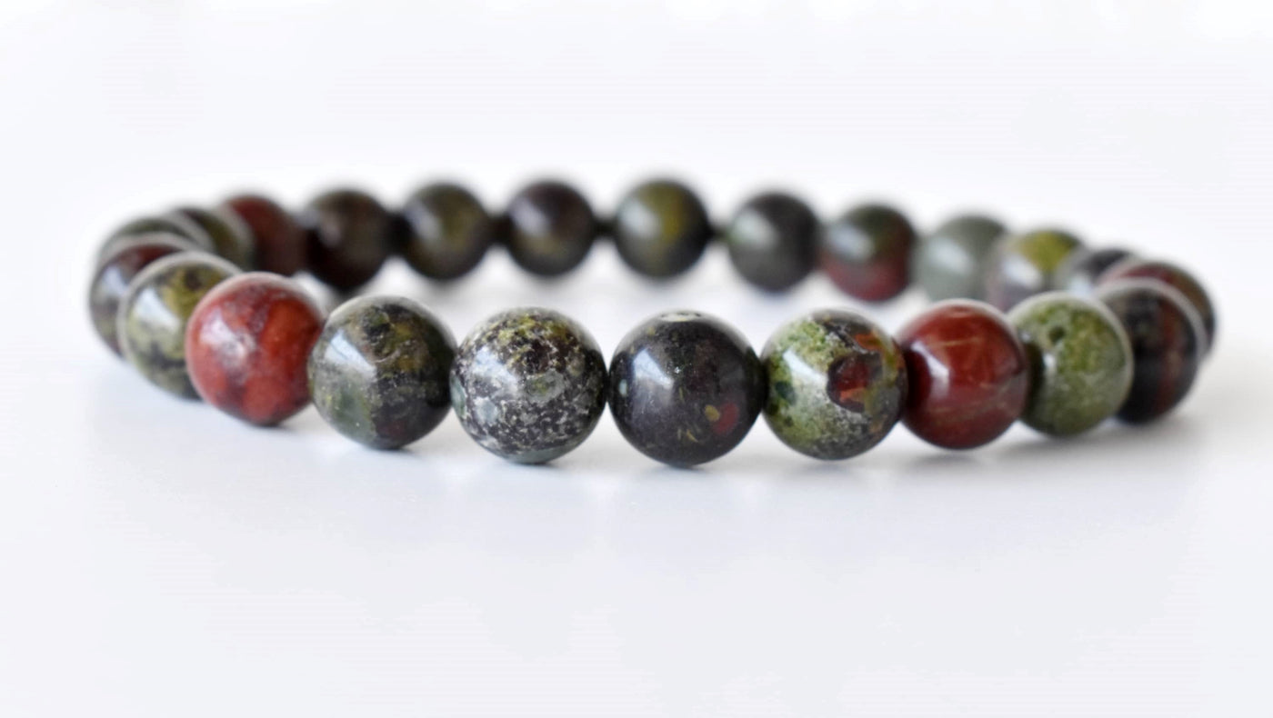African Bloodstone Bracelet (Courage and Strength)
