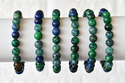 Azurite Malachite Bracelet(Insight and Self-Discipline)