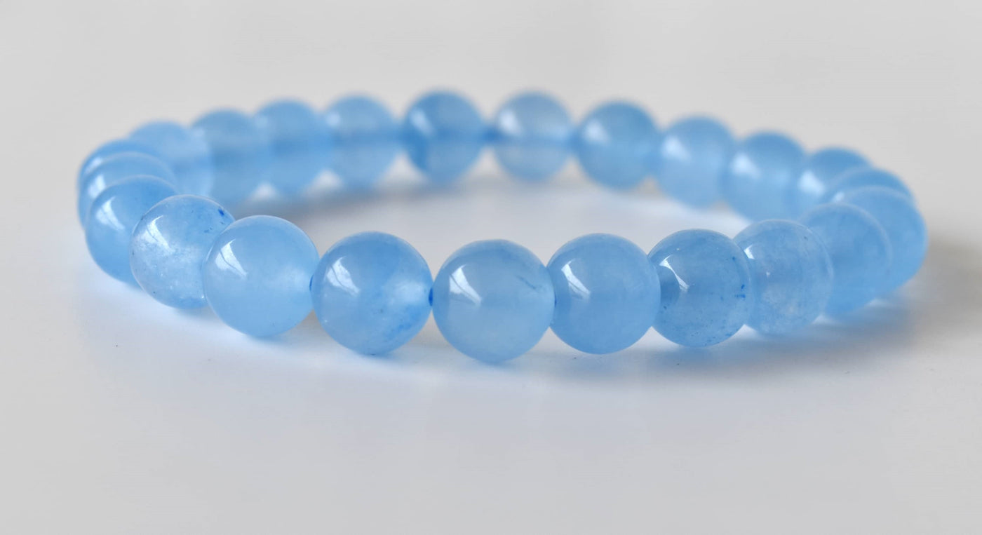 Chalcedony Bracelet (Communication and Peace Of Mind )