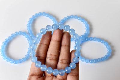 Chalcedony Bracelet (Communication and Peace Of Mind )