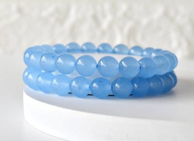 Chalcedony Bracelet (Communication and Peace Of Mind )