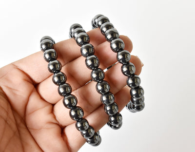 Hematite Bracelet (Alignment Of Chakra and Focus