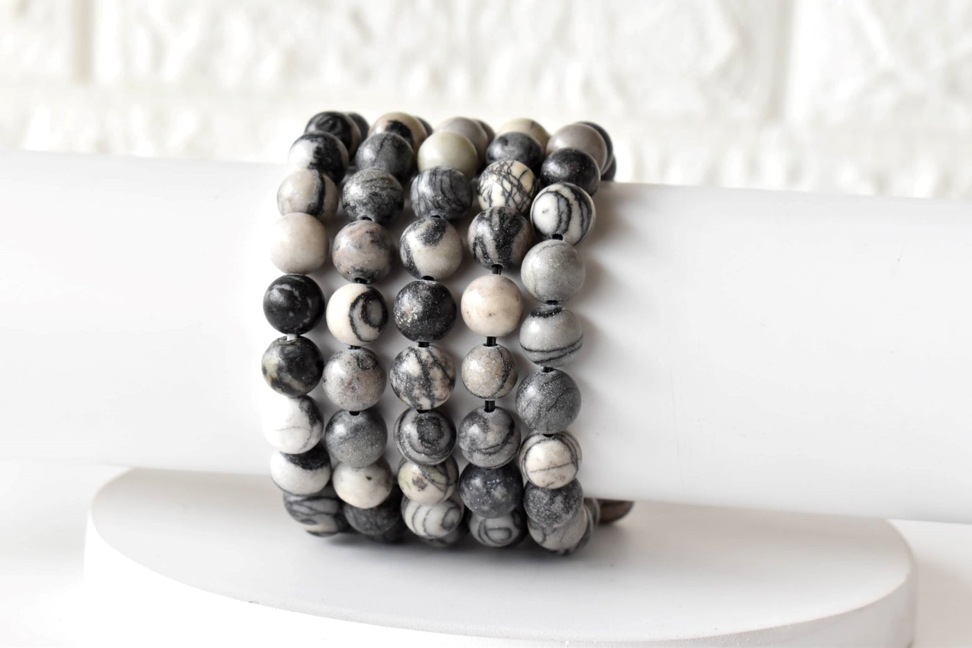 Picasso Jasper Bracelet (Transformation and Self-Discipline)