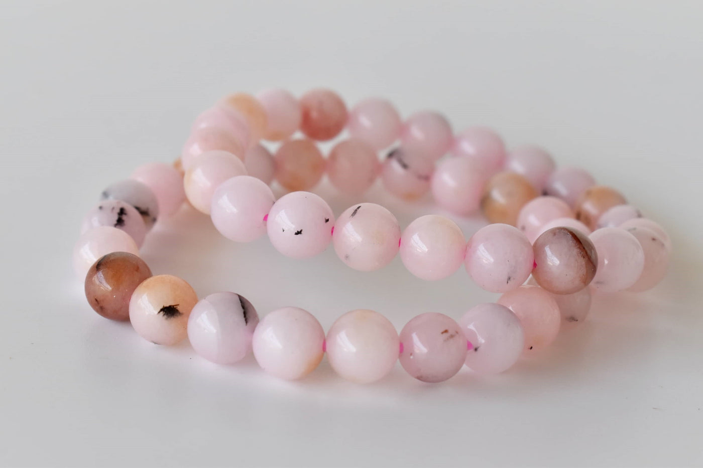 Pink Opal Bracelet (Mastering Fear and Wisdom)