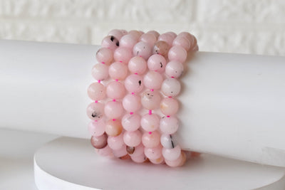 Pink Opal Bracelet (Mastering Fear and Wisdom)