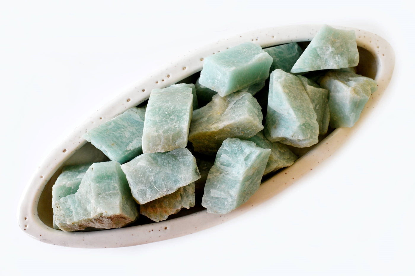 Raw Amazonite Rough Rocks (Luck  and Success)