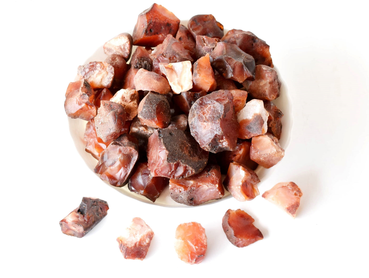 Carnelian Rough Rocks (Motivation and Stimulates Creativity)