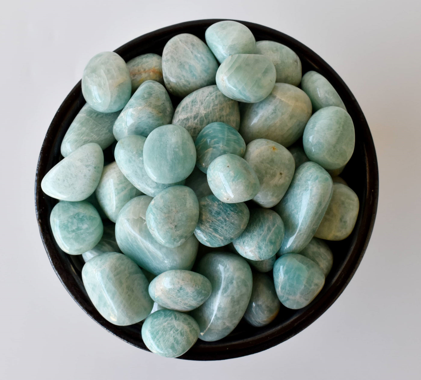 Amazonite Tumbled Crystals (Alignment Of Chakra and Breaking Addictions)
