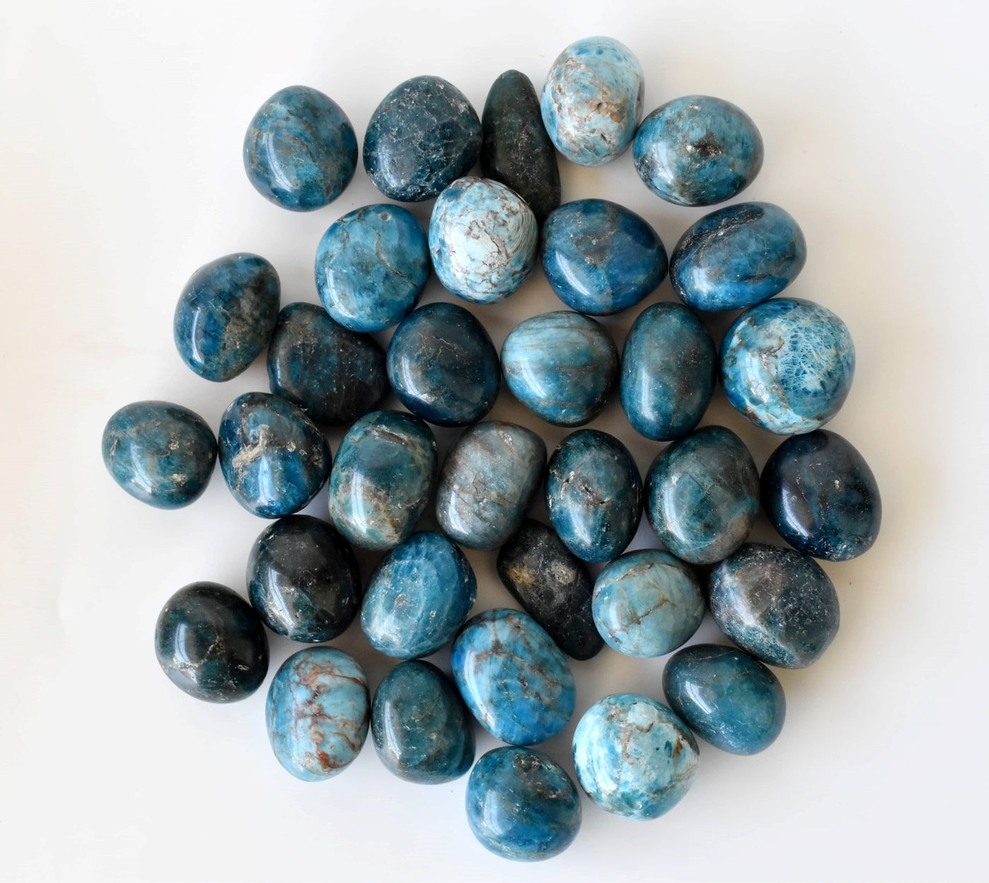 Apatite Tumbled Crystals (Psychic Abilities and Strength)