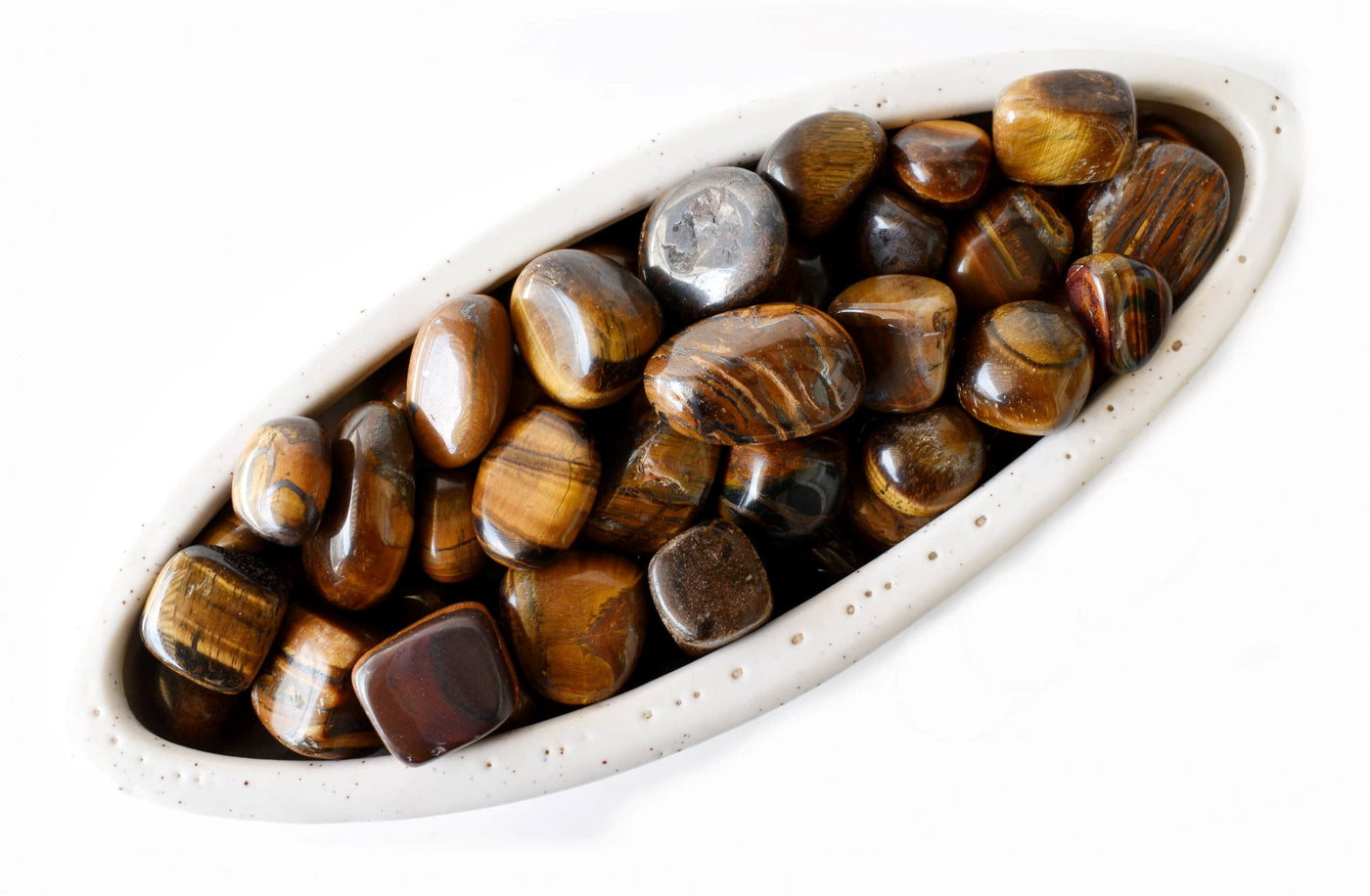 Tiger Eye Tumbled Crystals (Intuition and Protection)