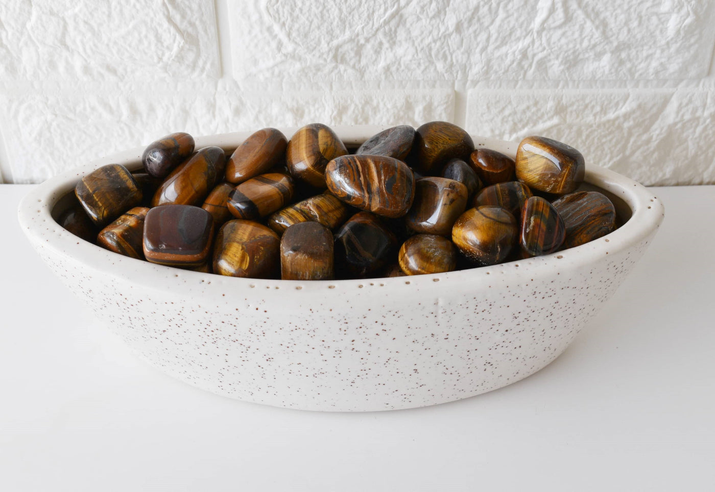 Tiger Eye Tumbled Crystals (Intuition and Protection)