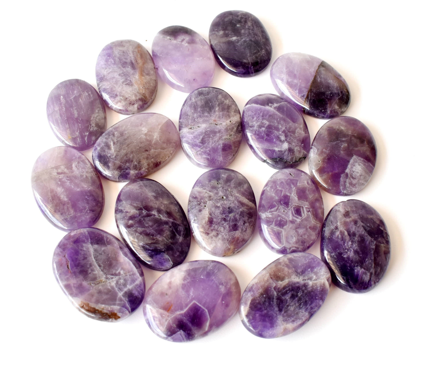 Amethyst Pocket Stones (Spiritual Awareness and Intuition)