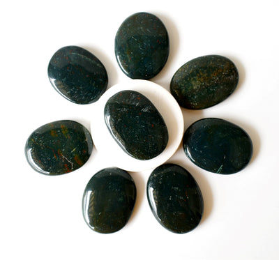 Bloodstone Pocket Stones (Protection and Strength)