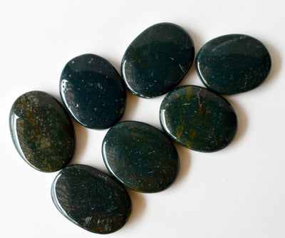 Bloodstone Pocket Stones (Protection and Strength)