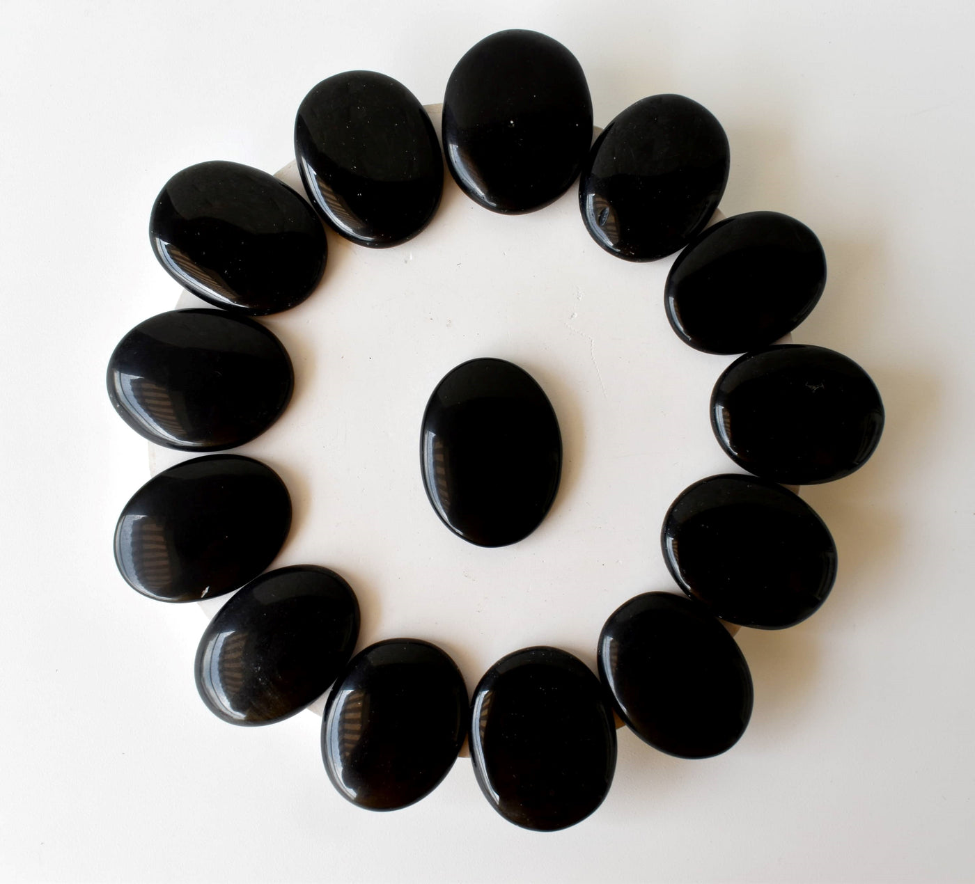 Black Obsidian Pocket Stones (Personal Growth and Traumas)