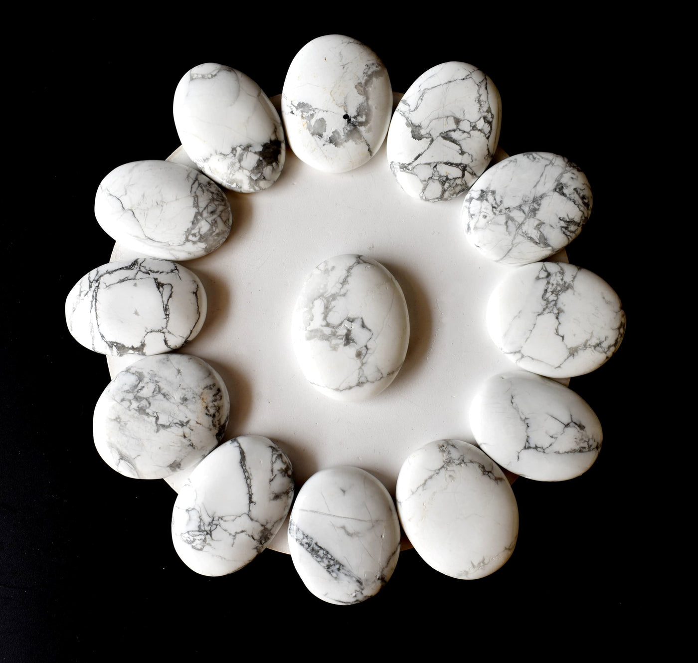 Howlite Pocket Stones (Inspiration and Truth)